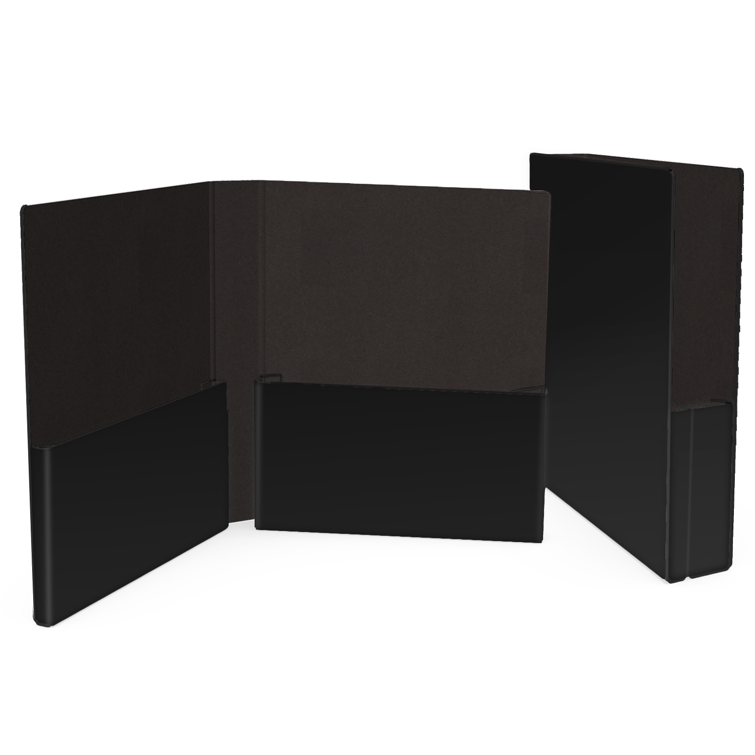 2-Pocket Portfolio Folder (9.75"x11.5"x1.875") 1