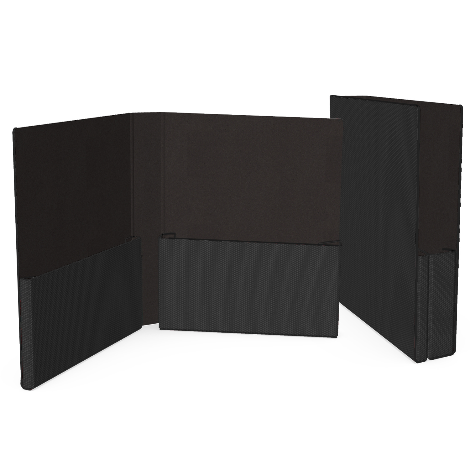 2-Pocket Portfolio Folder (9.75"x11.5"x1.875") 1