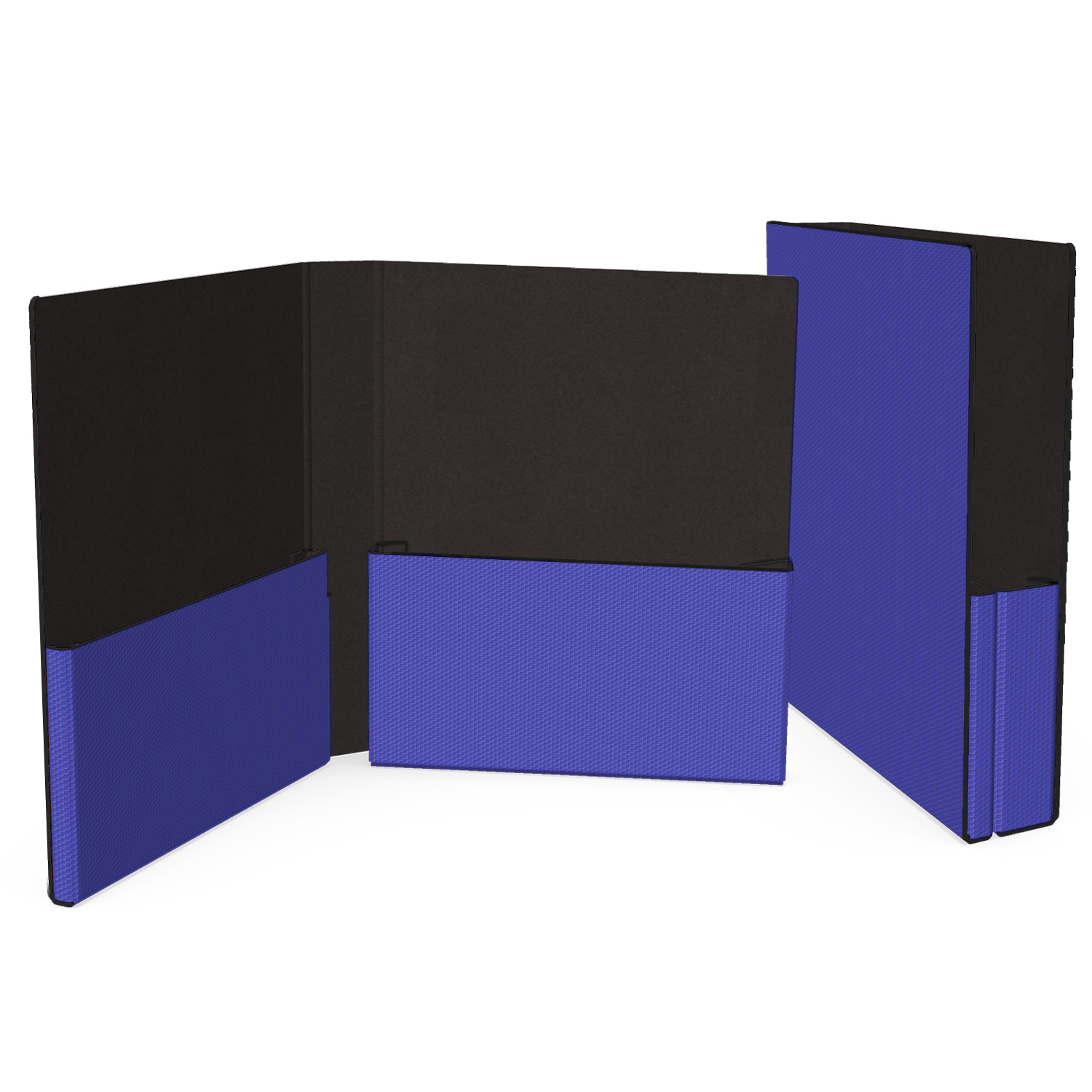 2-Pocket Portfolio Folder (9.75"x11.5"x1.875") 1