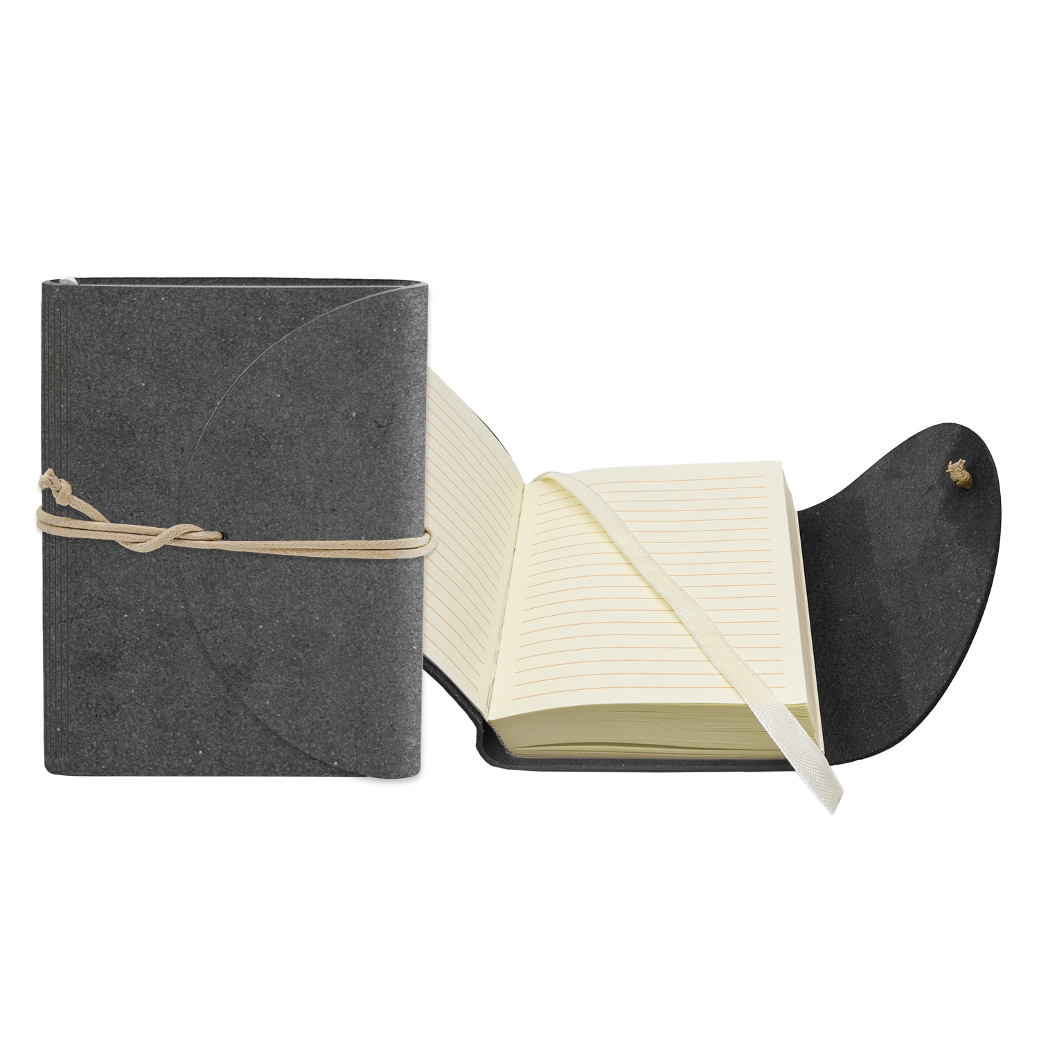 3" x 4" Leather Perfect Flap Book Bound Journal 1