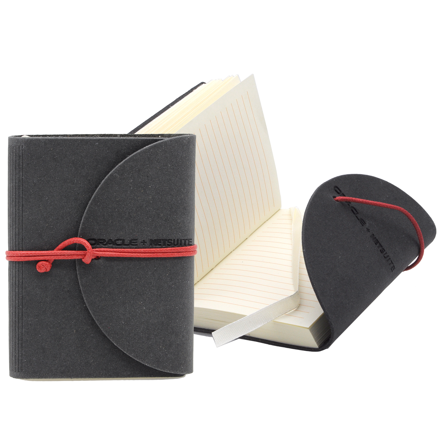 3" x 4" Leather Perfect Flap Book Bound Journal 1