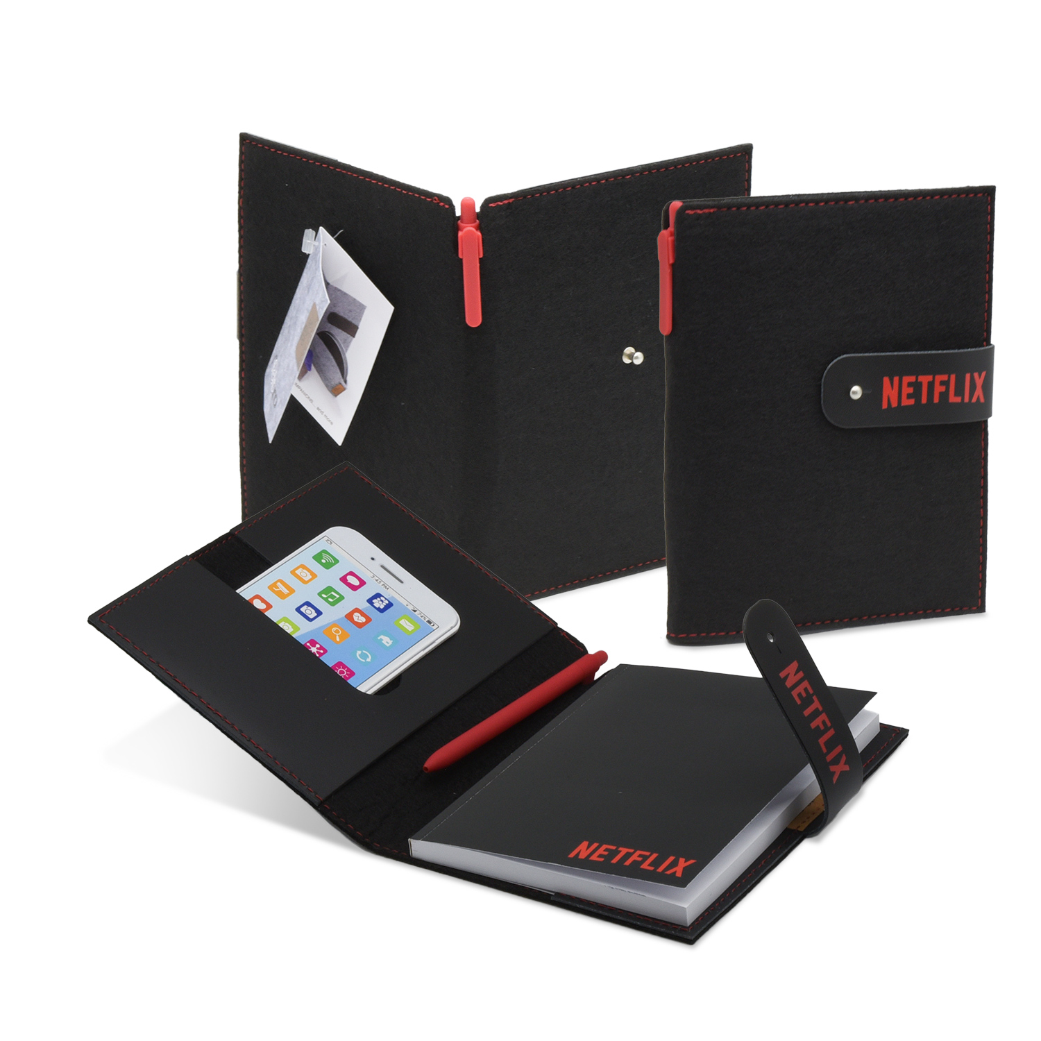 5" x 7" Feltro Collection Refillable Journal Set 1