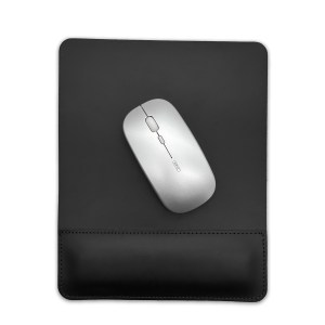 Modern genuine leather mouse pad with wrist pad 2 Modern genuine leather mouse pad with wrist pad 2