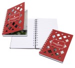 5" x 7" Venetian Diamond Leather Spiral Journal 1 5" x 7" Venetian Diamond Leather Spiral Journal 1