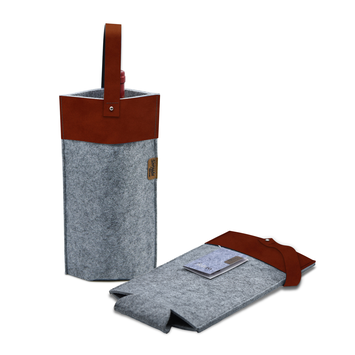 Feltro Wine Carrier 1