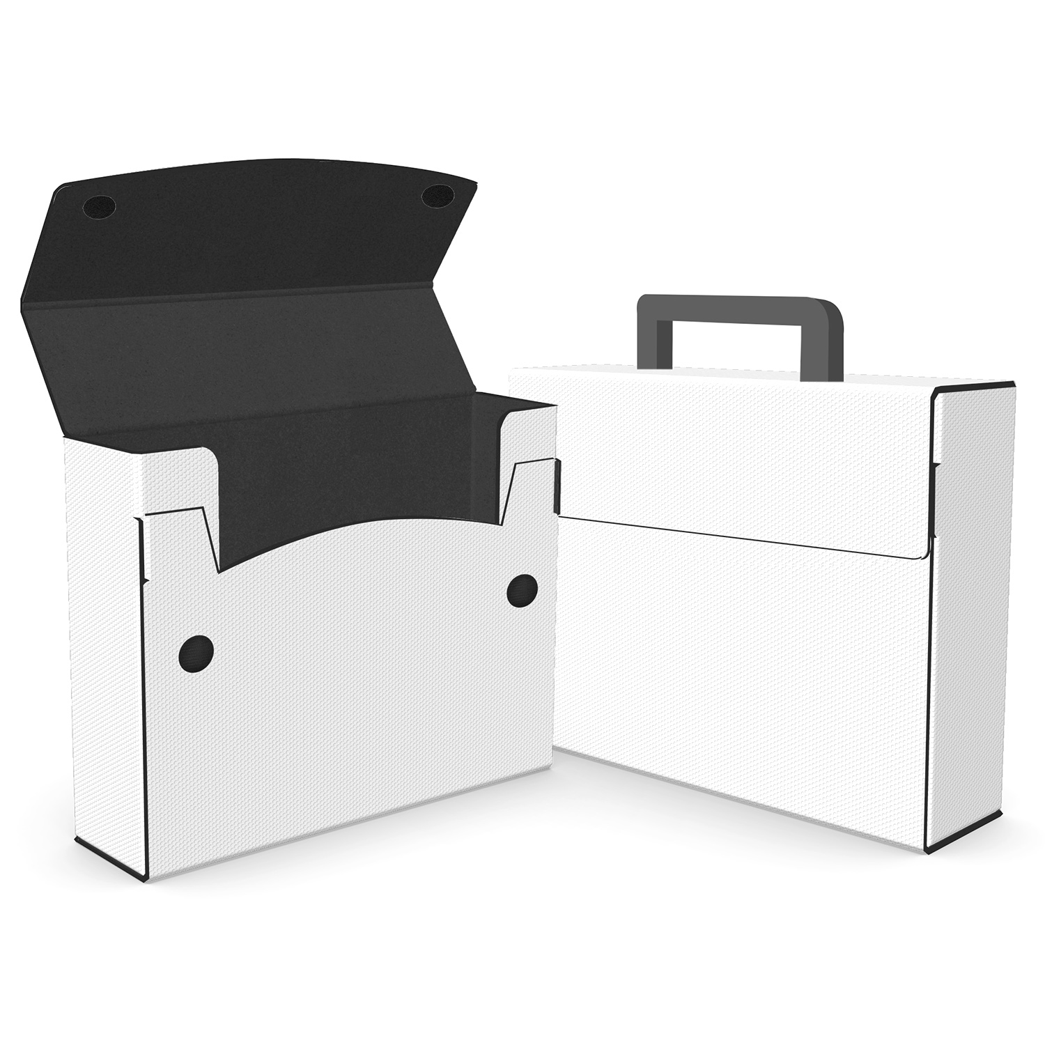 Medium Portfolio Briefcase Style w/ Velcro (12.25"x9.5"x3") 1