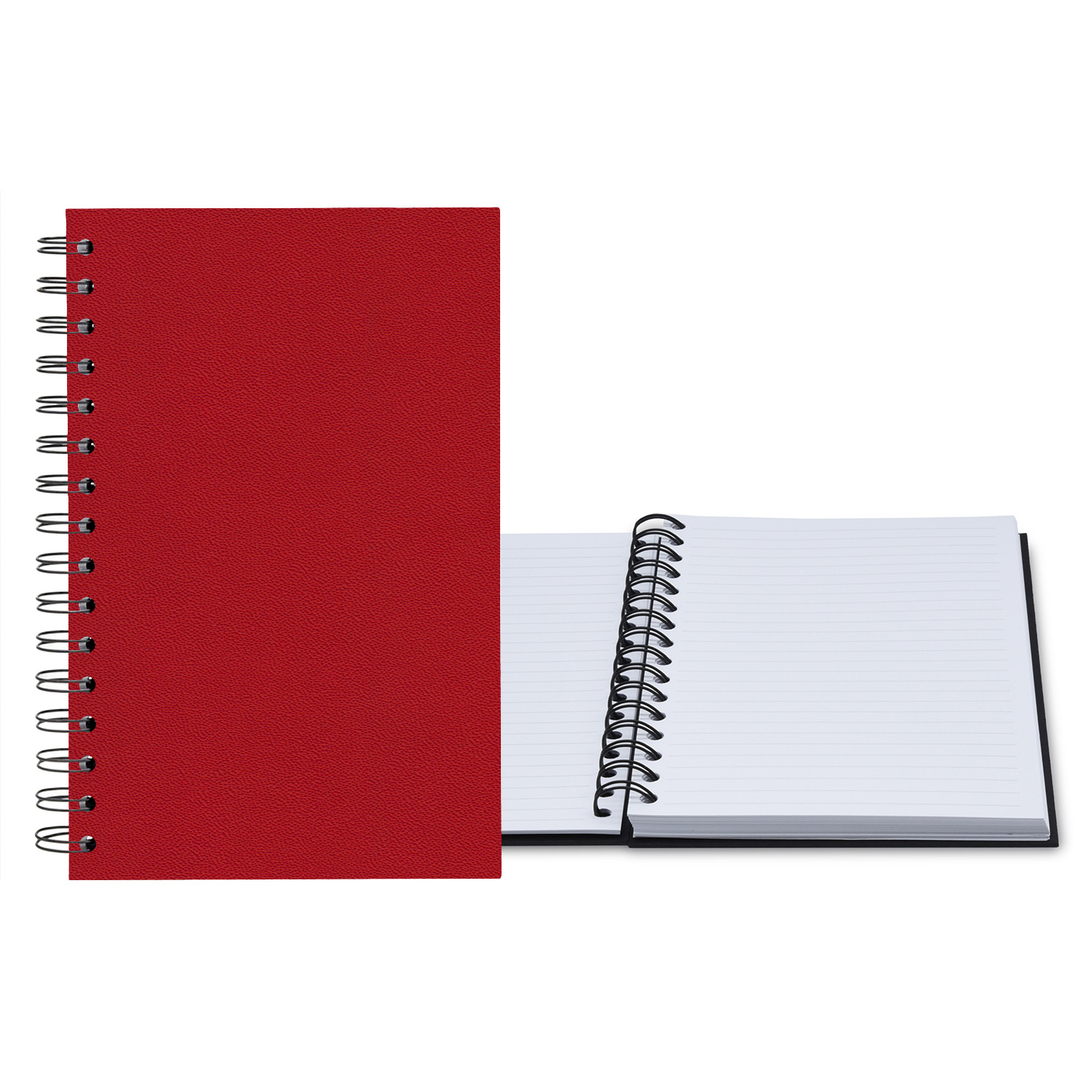 5.25" x 8.25" Senzabrite Medium Spiral Journal 1