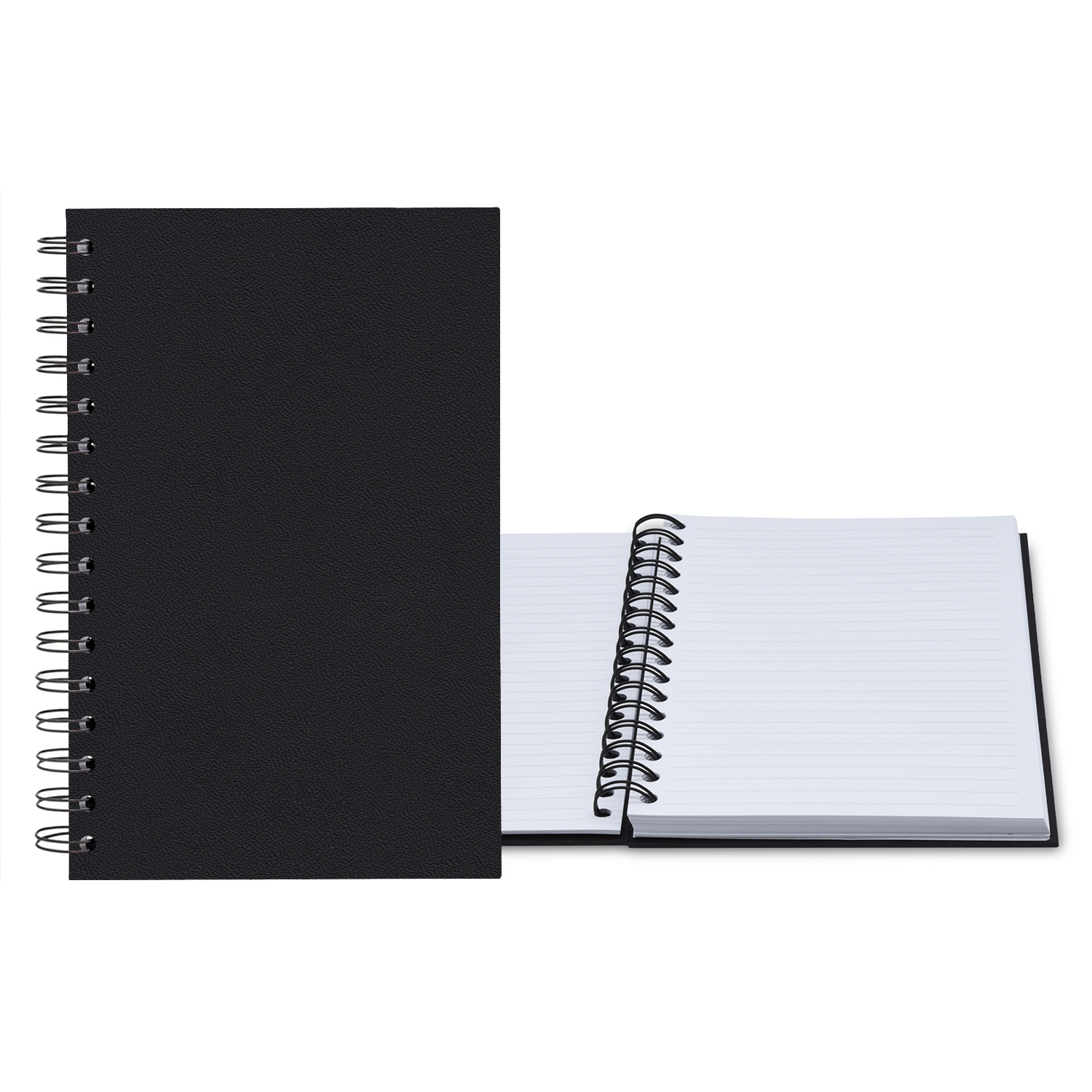 5.25" x 8.25" Senzabrite Medium Spiral Journal 1