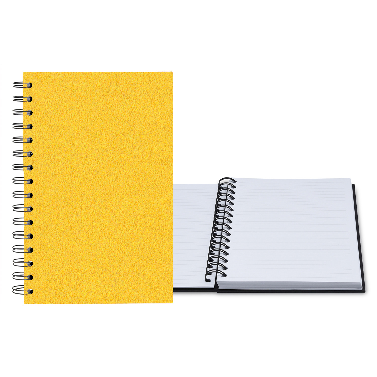 5.25" x 8.25" Senzabrite Medium Spiral Journal 1