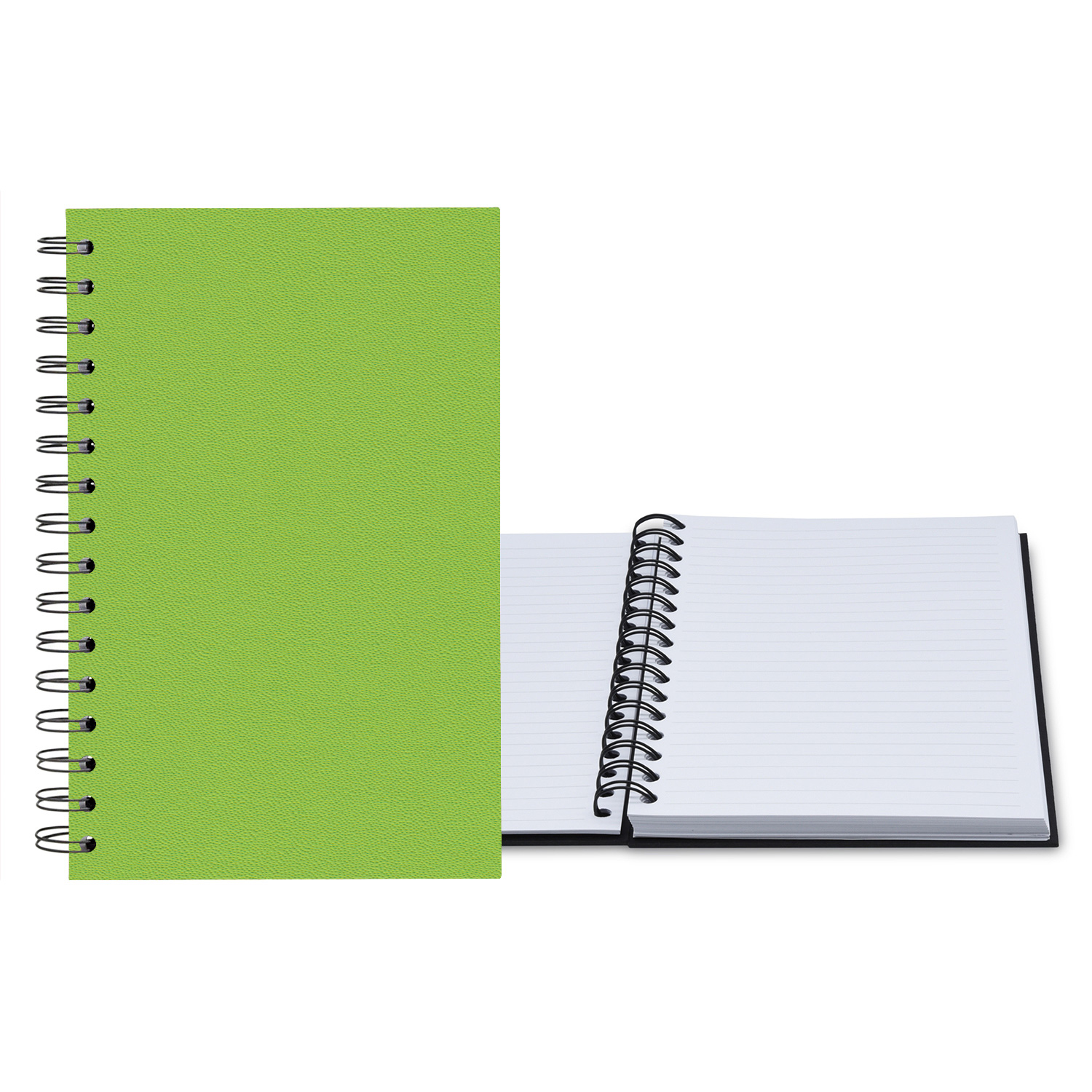 5.25" x 8.25" Senzabrite Medium Spiral Journal 1