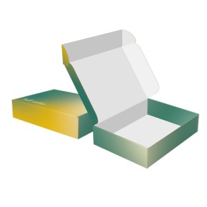 E-flute Full Color Custom Mailer Boxes - 13" x 10" x 3" 1 E-flute Full Color Custom Mailer Boxes - 13" x 10" x 3" 1