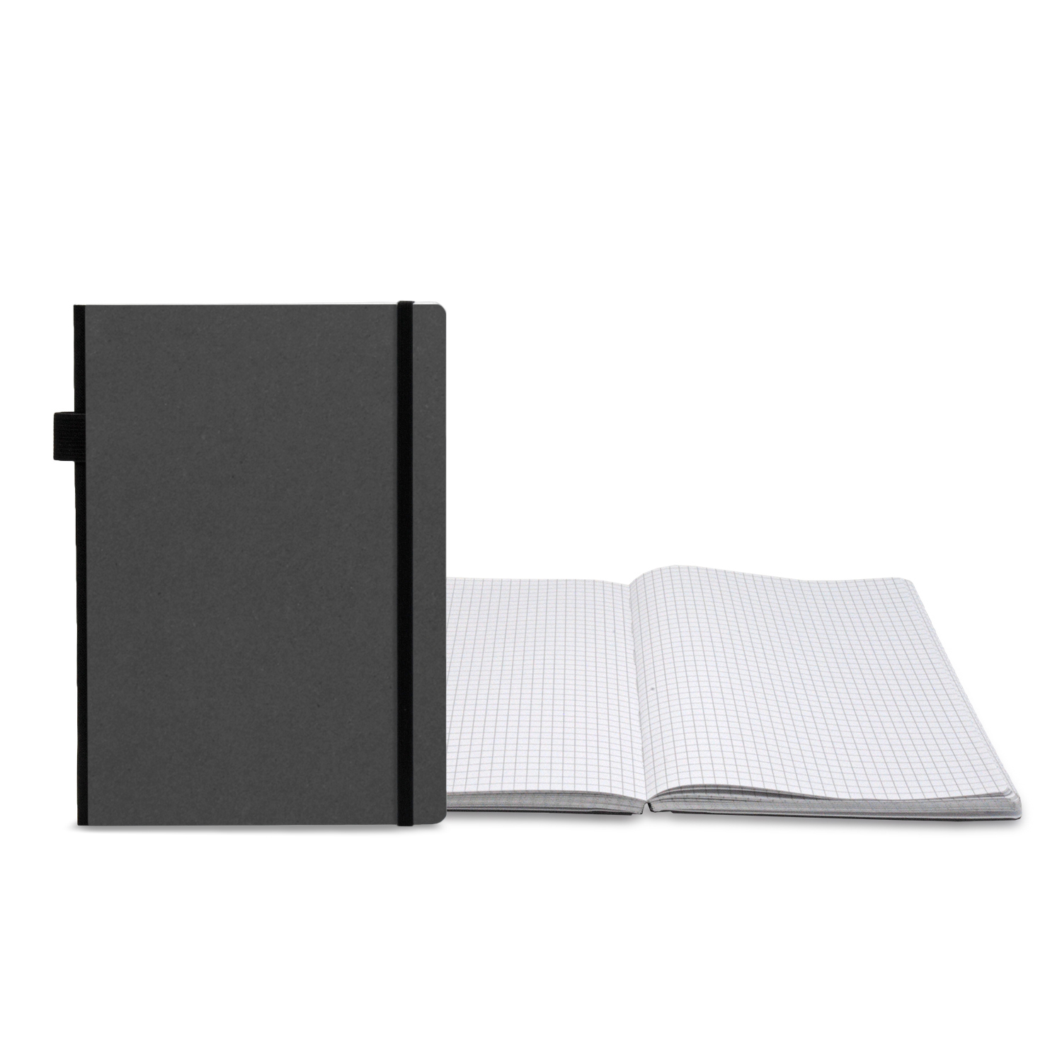 Contempo Bookbound Leather Cover Journal with Matching Color Flat Elastic Closure 1