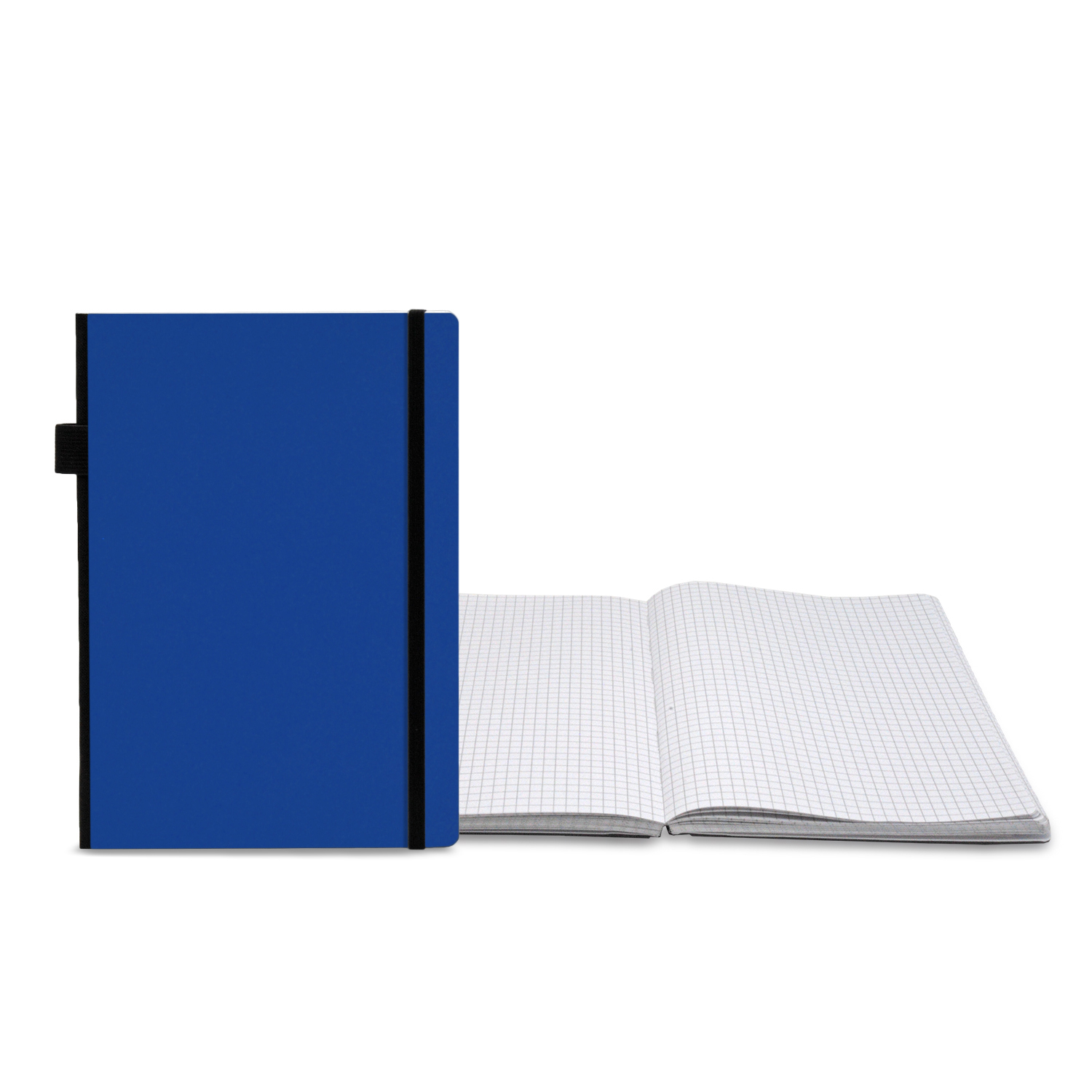 Contempo Bookbound Leather Cover Journal with Matching Color Flat Elastic Closure 1