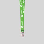 1/2" Forest Green custom lanyard printed with company logo with Bottle Opener attachment 0.50" 2 1/2" Forest Green custom lanyard printed with company logo with Bottle Opener attachment 0.50" 2