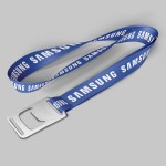 1" Royal Blue custom lanyard printed with company logo with Bottle Opener attachment 1" 1 1" Royal Blue custom lanyard printed with company logo with Bottle Opener attachment 1" 1