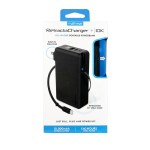 MyCharge Retractacharger +10k All in One Powerbank - Black MyCharge Retractacharger +10k All in One Powerbank - Black