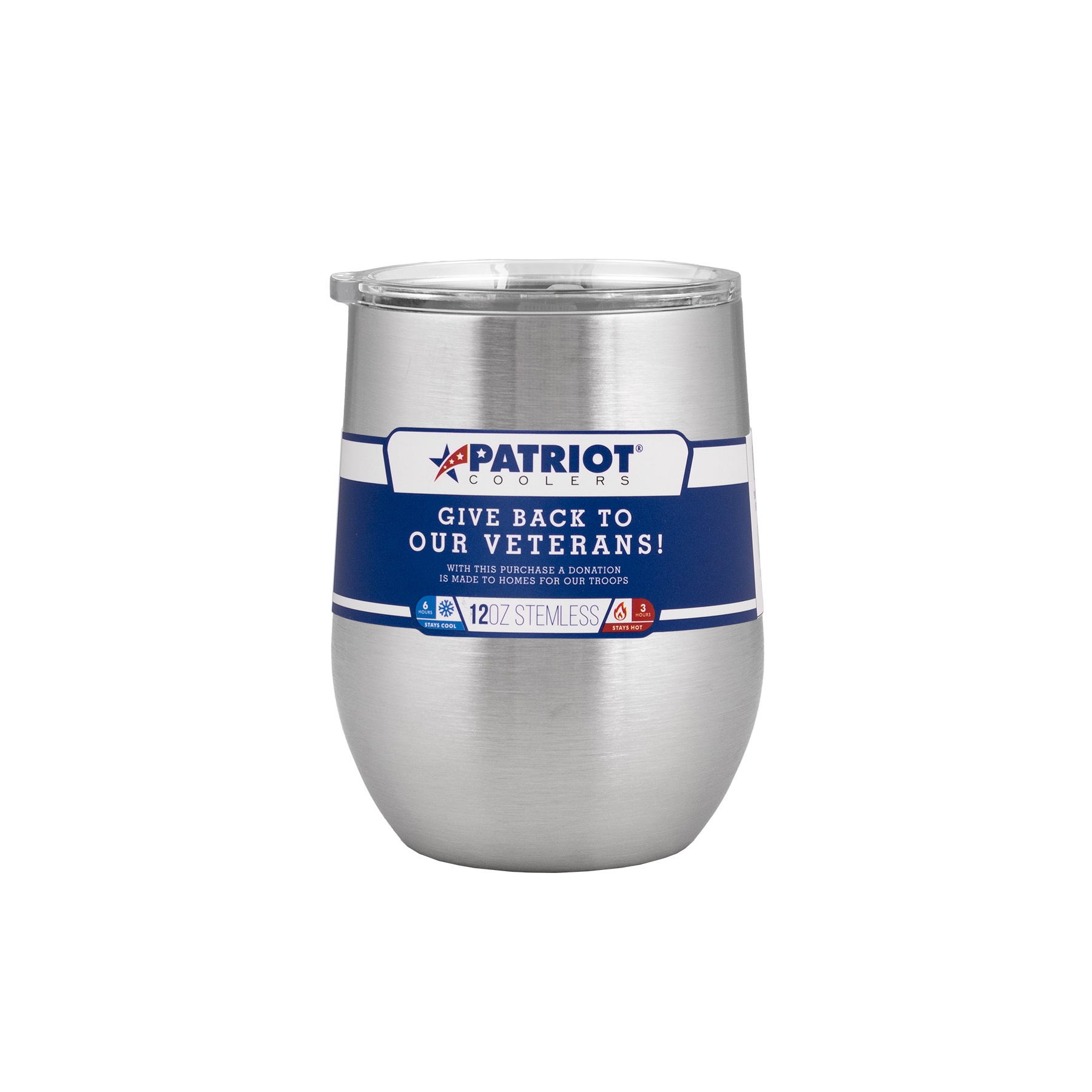 Patriot 12oz Stemless Tumbler - Black 1