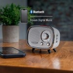Crosley Rondo Bluetooth Speaker - White Crosley Rondo Bluetooth Speaker - White