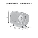 Crosley Rondo Bluetooth Speaker - White Crosley Rondo Bluetooth Speaker - White