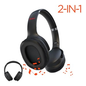 HyperGear Flip 2-in-1 Wireless Headphones + Speaker 1 HyperGear Flip 2-in-1 Wireless Headphones + Speaker 1