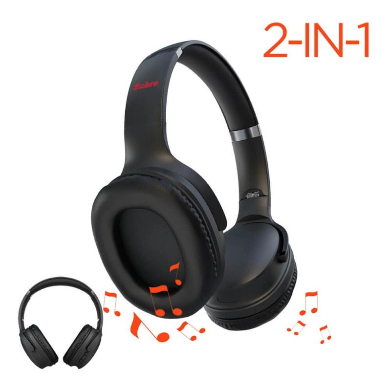 HyperGear Flip 2-in-1 Wireless Headphones + Speaker 1 HyperGear Flip 2-in-1 Wireless Headphones + Speaker 1