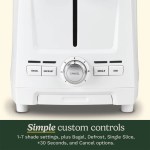 Cuisinart 2-Slice XL Slot Toaster - White Cuisinart 2-Slice XL Slot Toaster - White