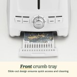 Cuisinart 2-Slice XL Slot Toaster - White Cuisinart 2-Slice XL Slot Toaster - White