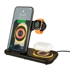 HyperGear PowerFold X-Ray 4-in-1 Foldable Wireless Charging Stand with 15W Wireless Fast Charge 1 HyperGear PowerFold X-Ray 4-in-1 Foldable Wireless Charging Stand with 15W Wireless Fast Charge 1