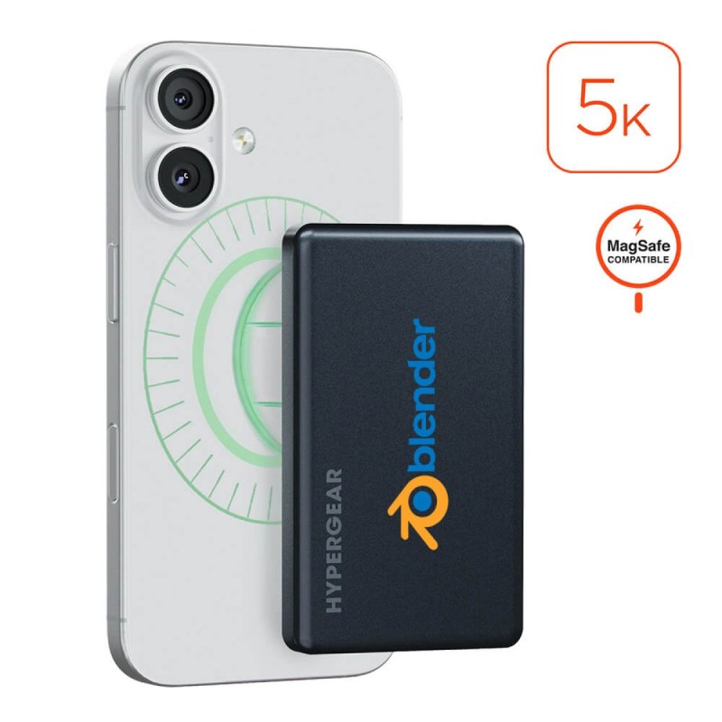HyperGear Power Pack Mag Ultra-Slim Magnetic Wireless Fast Charge Power Bank 1 HyperGear Power Pack Mag Ultra-Slim Magnetic Wireless Fast Charge Power Bank 1