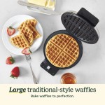 Cuisinart Round Classic Waffle Maker - Black Cuisinart Round Classic Waffle Maker - Black