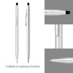 Cross Classic Century® Lustrous Chrome Ballpoint Pen - Chrome Cross Classic Century® Lustrous Chrome Ballpoint Pen - Chrome