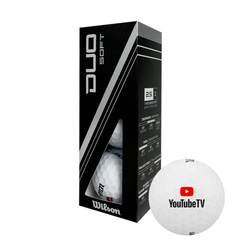 Wilson Duo Soft Golf Ball Sleeve 1 Wilson Duo Soft Golf Ball Sleeve 1
