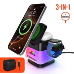 Hypergear PowerFold Cube 3-in-1 Wireless Charging Stand with 15W Magnetic Wireless Fast Charge 1 Hypergear PowerFold Cube 3-in-1 Wireless Charging Stand with 15W Magnetic Wireless Fast Charge 1