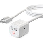 HyperGear CUBE Multi-Port Power Strip Extension Cord 1 HyperGear CUBE Multi-Port Power Strip Extension Cord 1