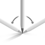 ZAGG Pro Stylus 2 Pen with Wireless Charging for iPad - White ZAGG Pro Stylus 2 Pen with Wireless Charging for iPad - White
