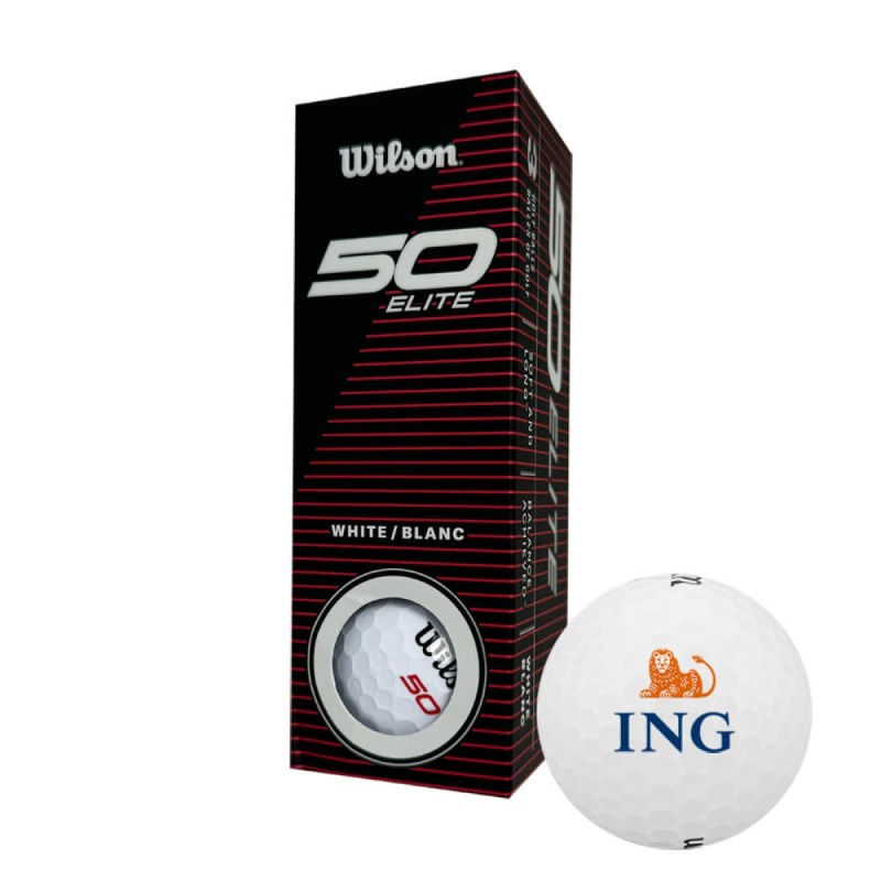 Wilson 50 Elite Golf Ball Sleeve 1 Wilson 50 Elite Golf Ball Sleeve 1