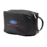 Brookstone Compact Toiletry Kit Vegan Leather Travel Bag 1 Brookstone Compact Toiletry Kit Vegan Leather Travel Bag 1