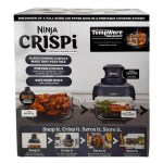 Ninja Crispi® 4-in-1 Portable Glass Air Fryer Cooking System - Grey Ninja Crispi® 4-in-1 Portable Glass Air Fryer Cooking System - Grey