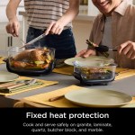 Ninja Crispi® 4-in-1 Portable Glass Air Fryer Cooking System - Grey Ninja Crispi® 4-in-1 Portable Glass Air Fryer Cooking System - Grey