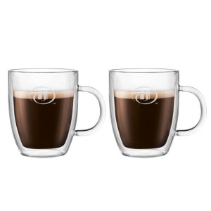 Bodum Bistro 10oz Double Wall Mug Set - 2 pcs 1 Bodum Bistro 10oz Double Wall Mug Set - 2 pcs 1