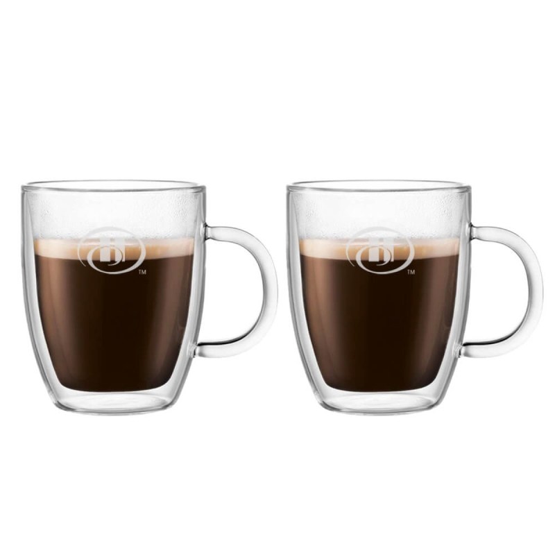 Bodum Bistro 10oz Double Wall Mug Set - 2 pcs 1 Bodum Bistro 10oz Double Wall Mug Set - 2 pcs 1