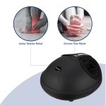 Brookstone 360 Air Pressure Foot Massager - Black Brookstone 360 Air Pressure Foot Massager - Black
