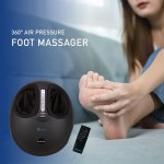 Brookstone 360 Air Pressure Foot Massager - Black Brookstone 360 Air Pressure Foot Massager - Black