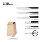 KitchenAid Classic 7-Piece Self-Sharpening Knife Block Set - Black KitchenAid Classic 7-Piece Self-Sharpening Knife Block Set - Black