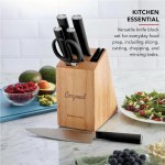 KitchenAid Classic 7-Piece Self-Sharpening Knife Block Set - Black KitchenAid Classic 7-Piece Self-Sharpening Knife Block Set - Black