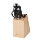 KitchenAid Classic 7-Piece Self-Sharpening Knife Block Set - Black KitchenAid Classic 7-Piece Self-Sharpening Knife Block Set - Black