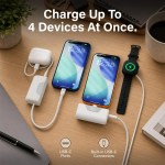 Nimble SharePower Portable Charger - White Nimble SharePower Portable Charger - White