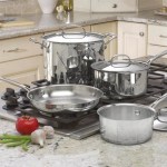 Cuisinart 7 pcs Chef's Classic Stainless Cookware Set - Silver Cuisinart 7 pcs Chef's Classic Stainless Cookware Set - Silver