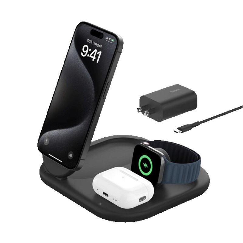 Belkin 3" 1 Magnetic Wireless Charger 1 Belkin 3" 1 Magnetic Wireless Charger 1