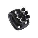 Brookstone Six Head Ultra Recovery Percussion Massager - Black Brookstone Six Head Ultra Recovery Percussion Massager - Black